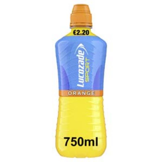 Picture of 750 Sport Lucozade ORANGE PM €2.20 x12 DRS